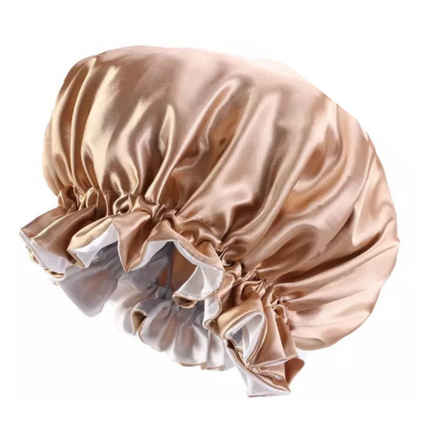 Everything about the REVERSIBLE SATIN SLEEP BONNET
