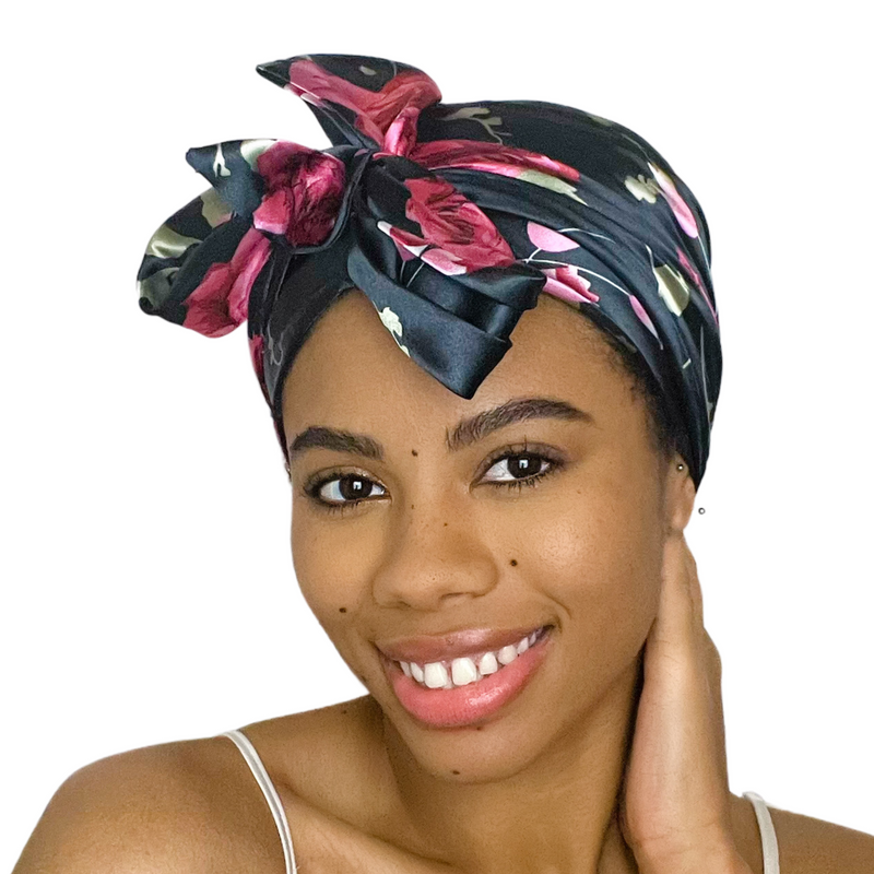 ROSIE Satin Sleep Scarf Bonnet