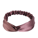 ESPRESSO Satin Elastic Back Headband