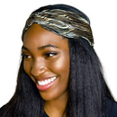 TRUNK Wide Wide Satin Elasticated Back Headband