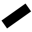 BLACK 9x35 INCH Wide Satin Lined Scarf