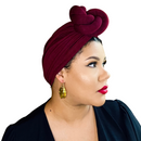 WINE Statement Satin-Lined Pre-Tied Wrap