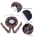 BOW Satin Sleep Bonnet GEO