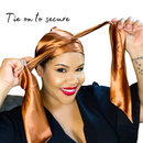 RIBBON Satin Sleep Scarf Bonnet