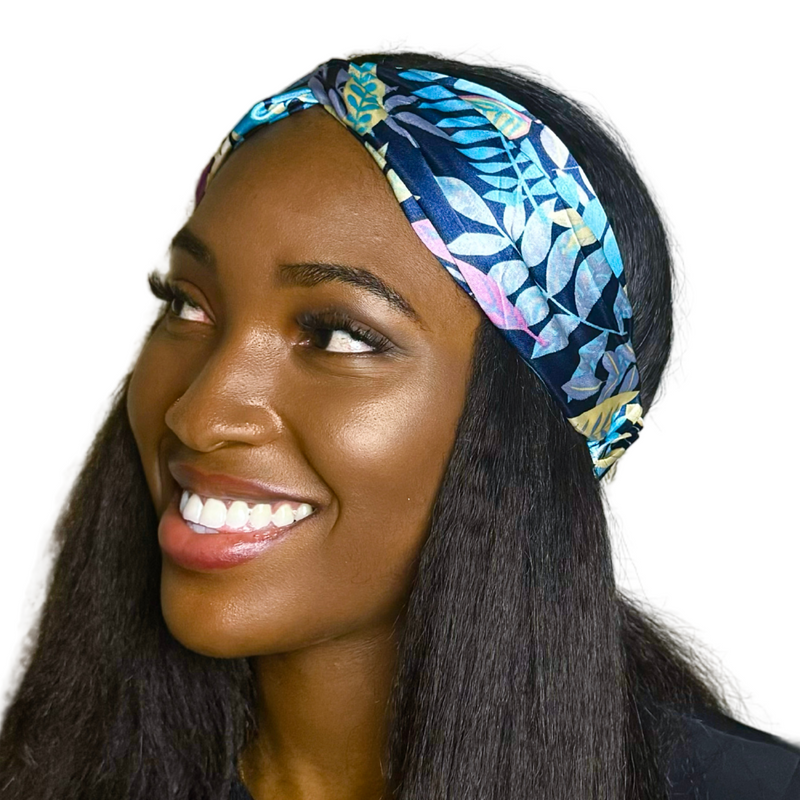 CANOPY Wide Twist Satin Headband