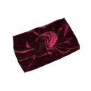 BURGUNDY Luxurious Velvet Knotted Headband