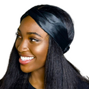 JET Wide Satin Elasticated Back Headband