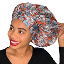 BOW Satin Sleep Bonnet ORCHID