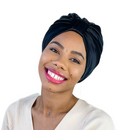 Satin Sleep Turban ONYX