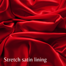 GREEN Statement Satin-lined Pre-Tied Wrap