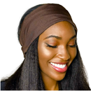 COCOA 4" Wide Satin-lined Elasticated Back Headband