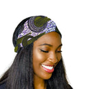 LILA 4" Wide Satin-lined Elasticated Back Headband