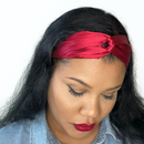 ESPRESSO Satin Elastic Back Headband