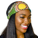 PEACH 4" Wide Satin-lined Elasticated Back Headband