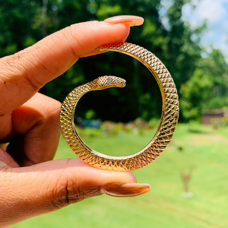 SERPENT Hoop Earrings