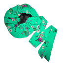 DAISIES Satin-Lined Bonnet Head Wrap