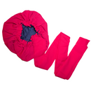 PERFECT PINK Satin-Lined Bonnet Head Wrap