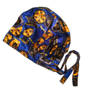 RICHES Satin-Lined Satin Scrub Bonnet