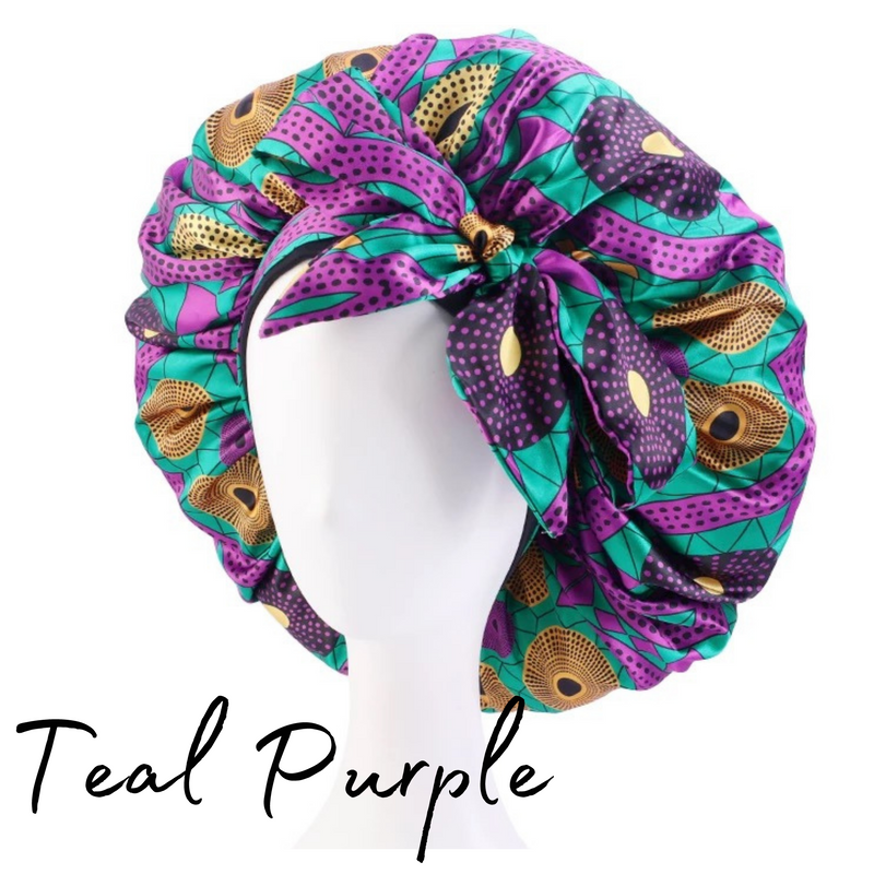 BOW Satin Sleep Bonnet