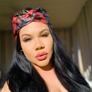 RUBY STORM Silk Hand-Dyed Elastic Back Headband