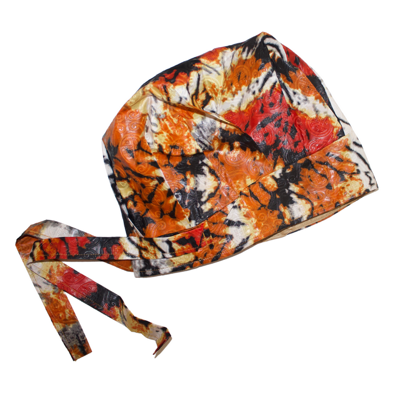 TIGER Satin-Lined Scrub Bonnet