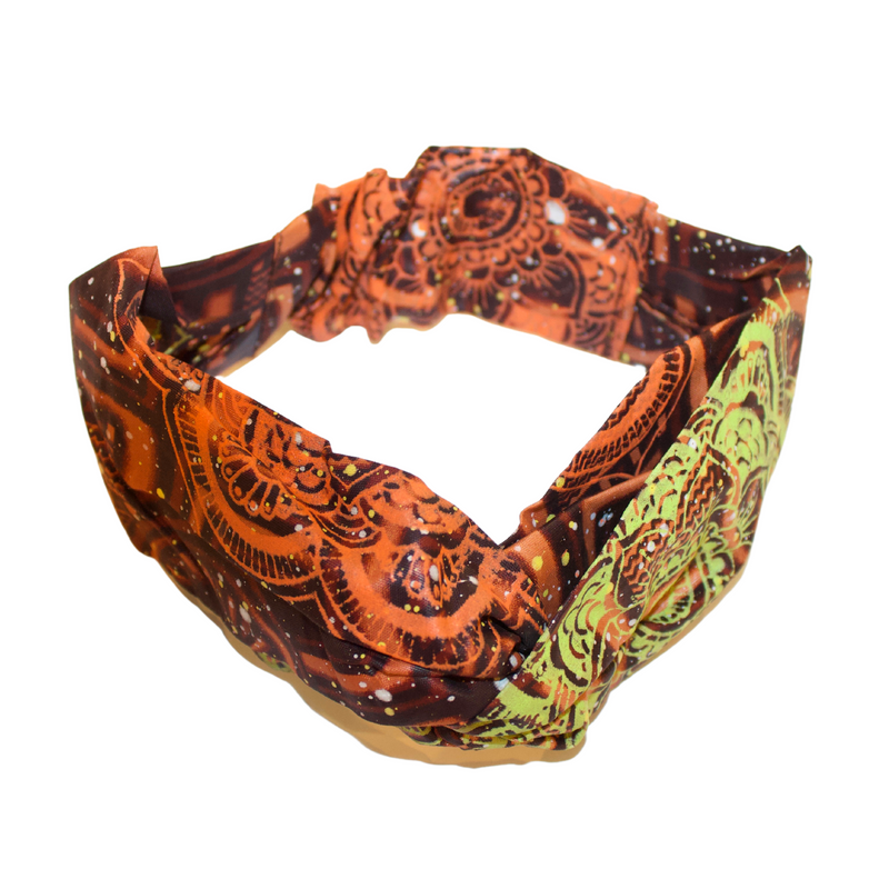 GRAFFITI Tie Dye Twist Headband