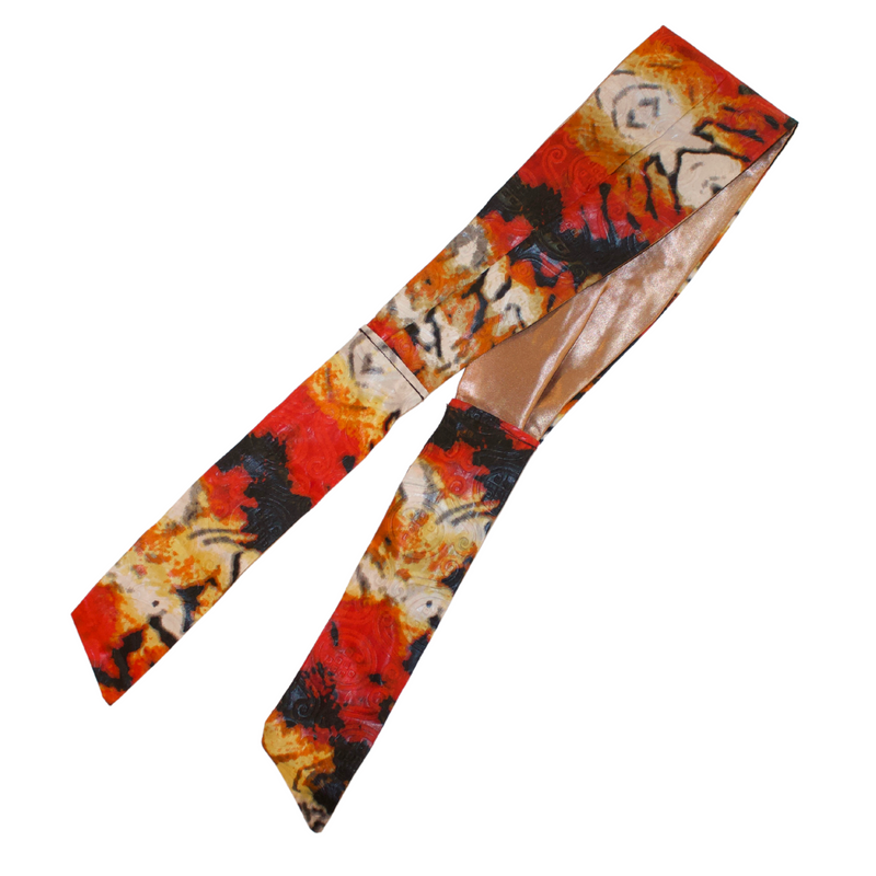 TIGER 4" Wide Satin-Lined Headband