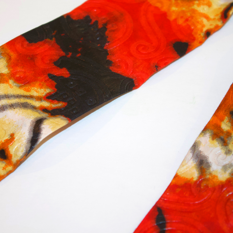 TIGER 4" Wide Satin-Lined Headband
