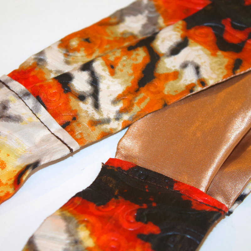 TIGER 4" Wide Satin-Lined Headband