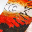 TIGER 4" Wide Hand-Dyed Satin-Lined Headband