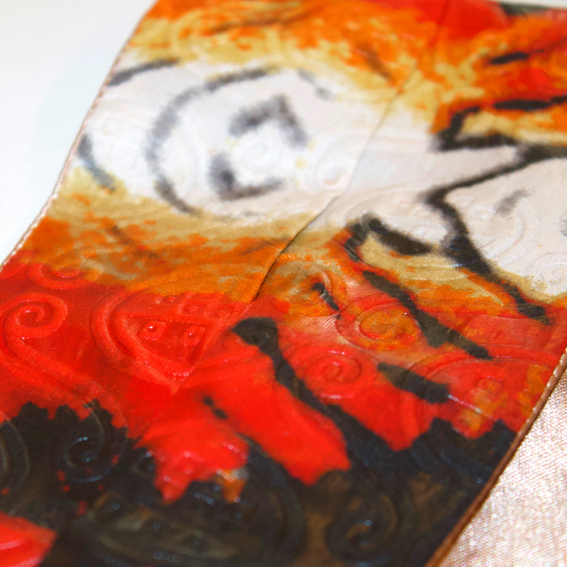 TIGER 4" Wide Satin-Lined Headband