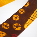 COWRIE KISSES 4" Wide Hand-Dyed Satin-Lined Headband