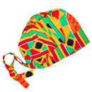 KENTE Satin-Lined Scrub Bonnet