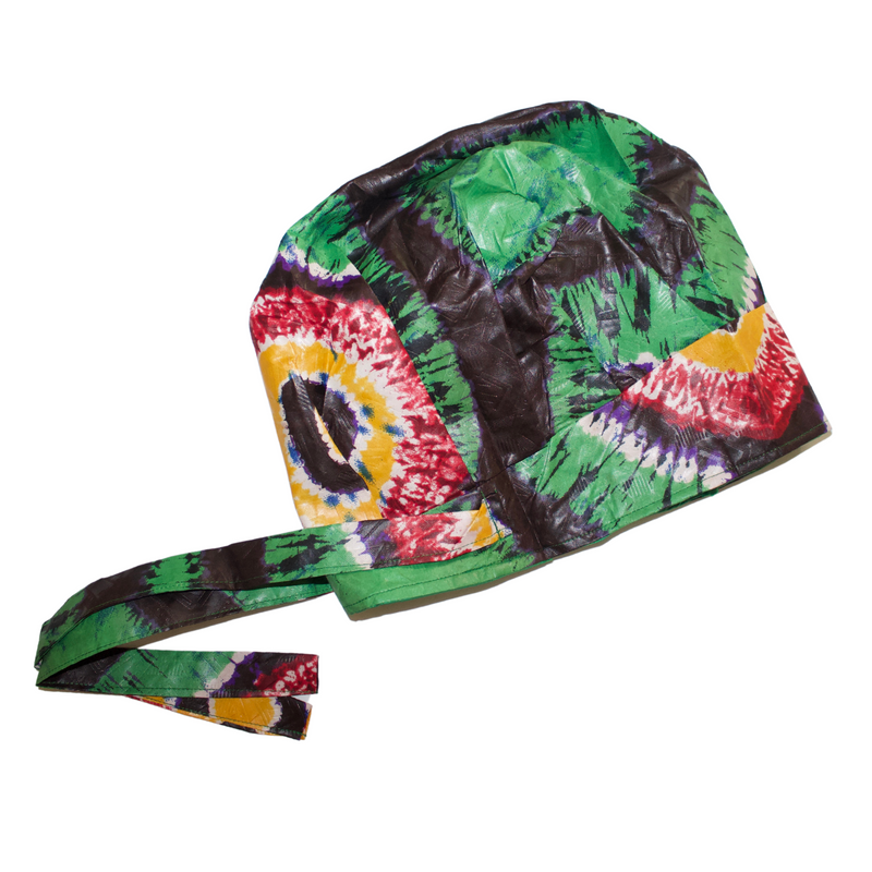 COLOR BURST Satin-Lined Scrub Bonnet